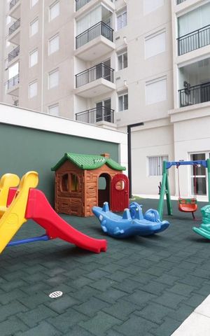 Apartamento para alugar com 36m², 1 quarto e 1 vaga Apartamento para alugar com 36m², 1 quarto e 1 vagaÁrea Comum - Playground
