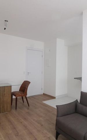 Apartamento para alugar com 36m², 1 quarto e 1 vaga Apartamento para alugar com 36m², 1 quarto e 1 vagaDetalhe Sala