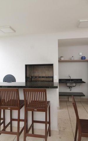 Apartamento para alugar com 36m², 1 quarto e 1 vaga Apartamento para alugar com 36m², 1 quarto e 1 vagaÁrea comum - Churrasqueira