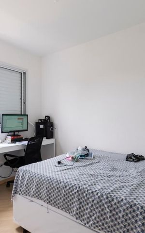 Apartamento para alugar com 44m², 2 quartos e 1 vagaQuarto 2
