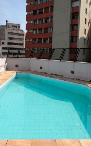 Apartamento para alugar com 30m², 1 quarto e 1 vaga Apartamento para alugar com 30m², 1 quarto e 1 vagaPiscina
