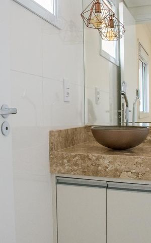 Apartamento à venda com 55m², 2 quartos e 1 vaga Apartamento à venda com 55m², 2 quartos e 1 vagaBanheiro da Suíte