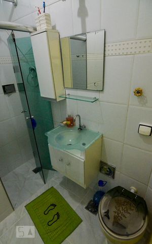 Apartamento à venda com 58m², 2 quartos e sem vaga Apartamento à venda com 58m², 2 quartos e sem vagaBanheiro