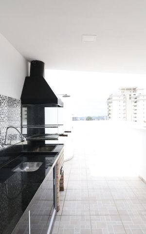 Apartamento à venda com 220m², 3 quartos e 1 vagaChurrasqueira cobertura
