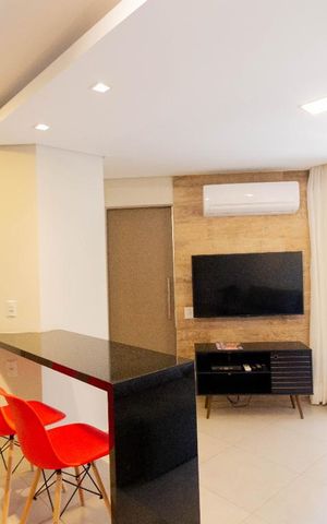 Apartamento à venda com 40m², 1 quarto e 1 vaga Apartamento à venda com 40m², 1 quarto e 1 vagaSala
