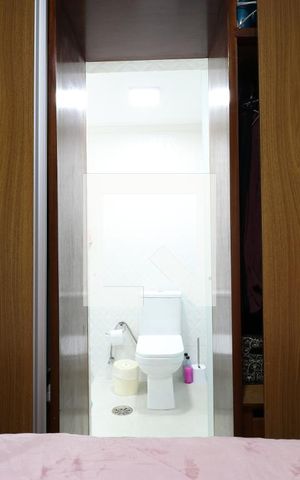 Apartamento à venda com 77m², 3 quartos e 1 vagaDetalhe do Banheiro da Suite