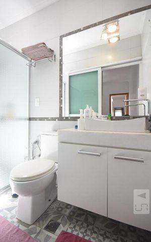 Casa de condomínio para alugar com 118m², 3 quartos e 1 vagaBanheiro Suíte 1