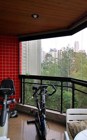 Apartamento à venda com 190m², 4 quartos e 3 vagasVaranda da Sala de Jantar