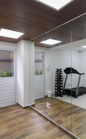 Studio à venda com 33m², 1 quarto e sem vaga Studio à venda com 33m², 1 quarto e sem vagaAcademia
