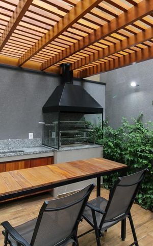 Studio à venda com 33m², 1 quarto e sem vaga Studio à venda com 33m², 1 quarto e sem vagaChurrasqueira