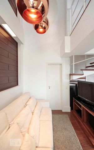 Apartamento para alugar com 84m², 1 quarto e 1 vagaSala