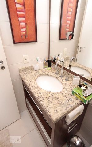 Apartamento para alugar com 84m², 1 quarto e 1 vagaBanheiro da Suíte