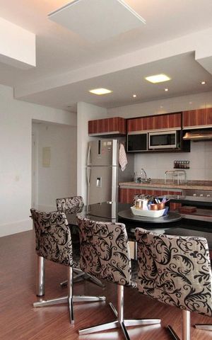 Apartamento para alugar com 84m², 1 quarto e 1 vagaSala