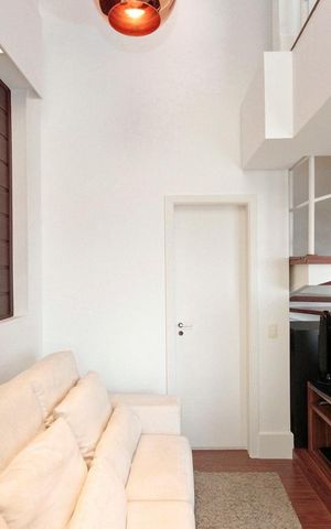 Apartamento para alugar com 84m², 1 quarto e 1 vagaSala