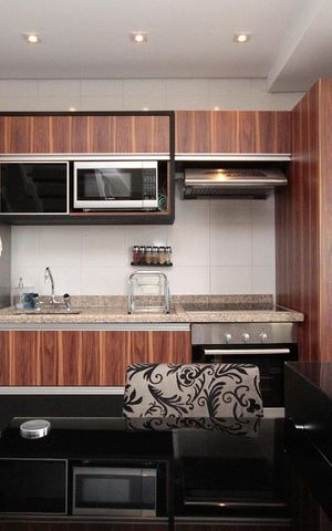 Apartamento para alugar com 84m², 1 quarto e 1 vagaCozinha