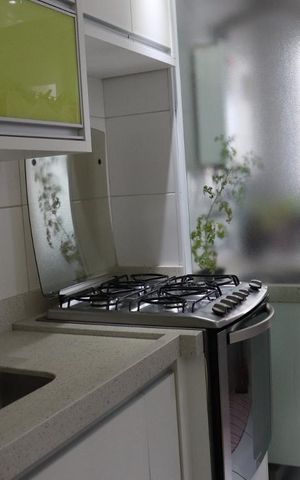 Apartamento à venda com 54m², 2 quartos e 1 vagaCozinha