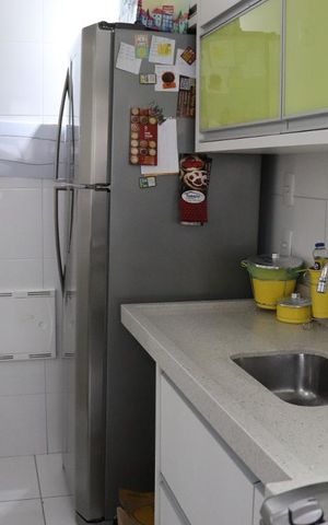 Apartamento à venda com 54m², 2 quartos e 1 vagaCozinha