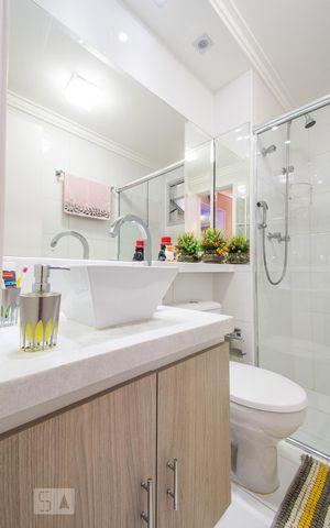 Apartamento para alugar com 69m², 2 quartos e 2 vagasBanheiro 2