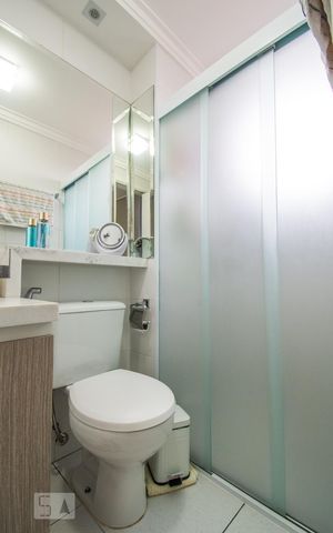 Apartamento para alugar com 69m², 2 quartos e 2 vagasBanheiro da Suíte