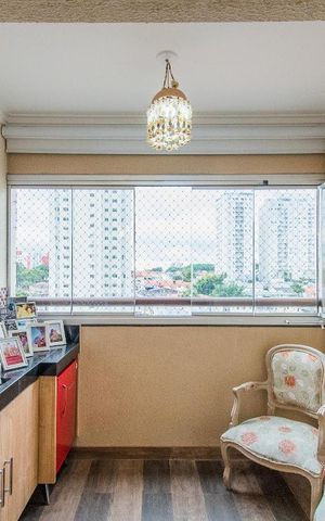 Apartamento para alugar com 69m², 2 quartos e 2 vagasVaranda da Sala