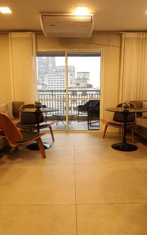 Studio à venda com 42m², 1 quarto e sem vagaSalão de Festas
