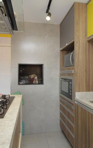 Apartamento à venda com 60m², 2 quartos e 1 vagaCozinha