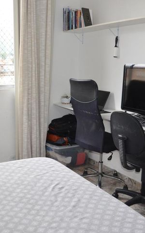 Apartamento à venda com 57m², 2 quartos e 1 vagaQuarto -2