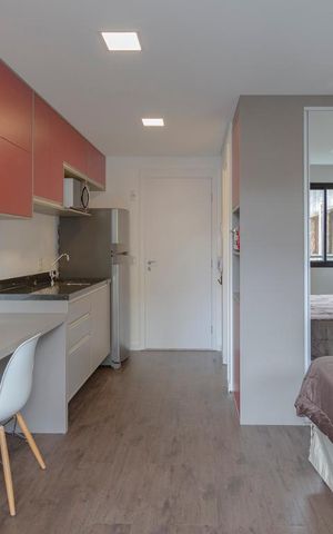 Studio à venda com 26m², 1 quarto e sem vagaQuarto