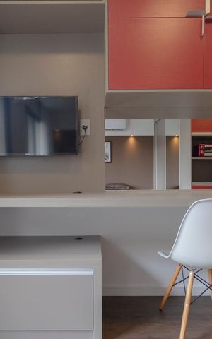 Studio à venda com 26m², 1 quarto e sem vagaCozinha