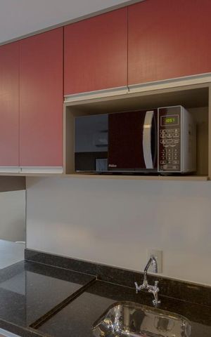 Studio à venda com 26m², 1 quarto e sem vagaCozinha