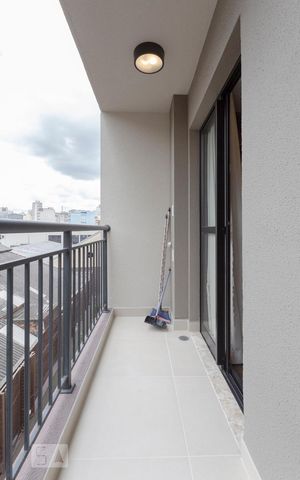 Studio à venda com 26m², 1 quarto e sem vagaVaranda