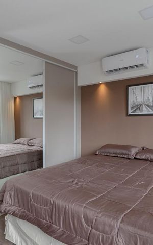 Studio à venda com 26m², 1 quarto e sem vagaQuarto