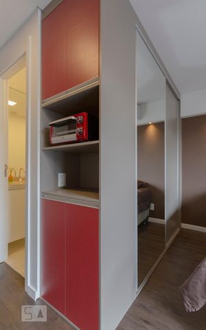 Studio à venda com 26m², 1 quarto e sem vagaCozinha