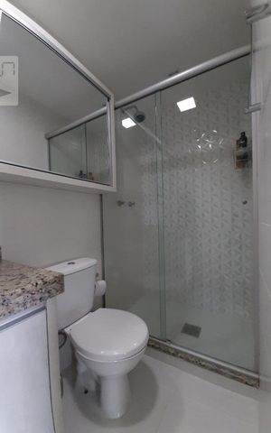 Apartamento à venda com 57m², 2 quartos e 1 vaga Apartamento à venda com 57m², 2 quartos e 1 vagaBanheiro