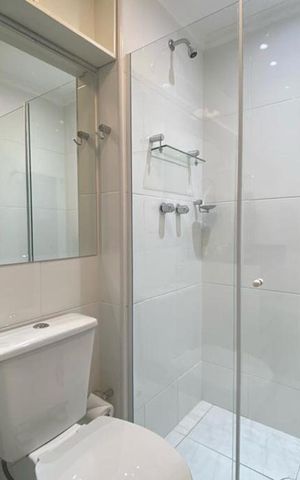 Studio à venda com 36m², 1 quarto e 1 vaga Studio à venda com 36m², 1 quarto e 1 vagaBanheiro