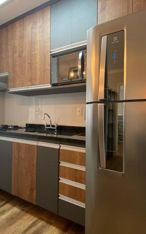 Studio à venda com 36m², 1 quarto e 1 vaga Studio à venda com 36m², 1 quarto e 1 vagaCozinha