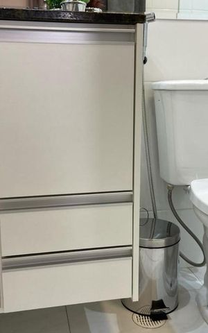Studio à venda com 36m², 1 quarto e 1 vaga Studio à venda com 36m², 1 quarto e 1 vagaBanheiro