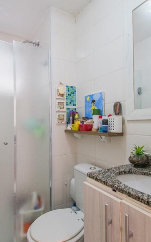 Apartamento à venda com 63m², 2 quartos e 1 vagaBanheiro 2