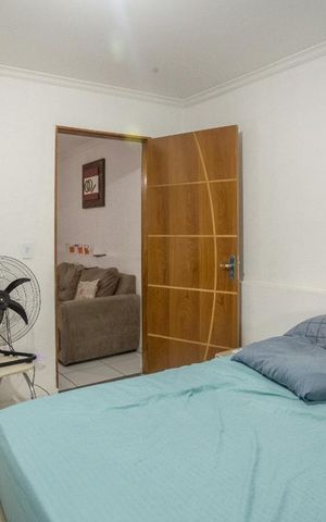 Casa à venda com 80m², 2 quartos e 1 vagaQuarto