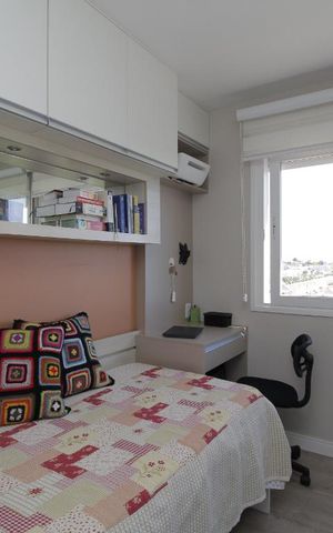 Apartamento à venda com 80m², 2 quartos e 2 vagasQuarto 2