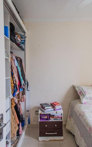 Apartamento à venda com 57m², 2 quartos e 1 vagaQuarto 2