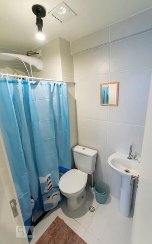 Studio para alugar com 28m², 1 quarto e sem vagaBanheiro