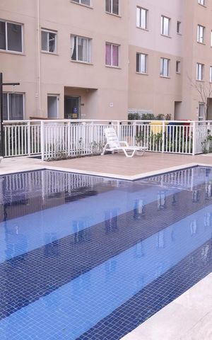 Apartamento à venda com 41m², 2 quartos e sem vagaÁrea comum - Piscina