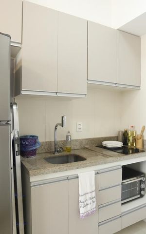 Apartamento à venda com 23m², 1 quarto e sem vagaCozinha