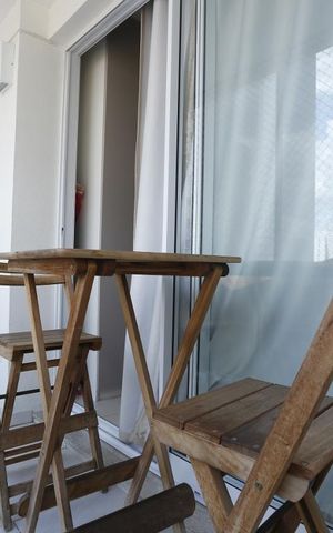 Apartamento à venda com 23m², 1 quarto e sem vagaVaranda