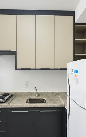 Apartamento à venda com 35m², 1 quarto e 1 vaga Apartamento à venda com 35m², 1 quarto e 1 vagaCozinha
