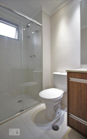 Apartamento à venda com 80m², 2 quartos e 1 vagaBanheiro da suíte 1