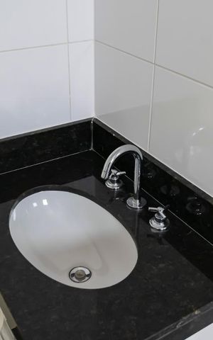 Apartamento para alugar com 64m², 2 quartos e sem vagaBanheiro social