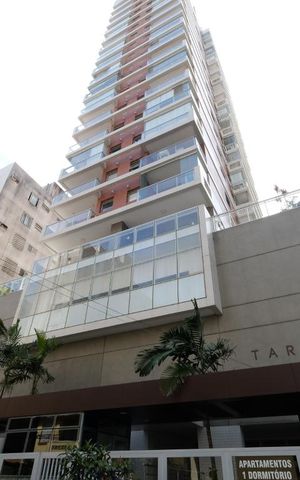 Apartamento para alugar com 47m², 1 quarto e 1 vagaFachada