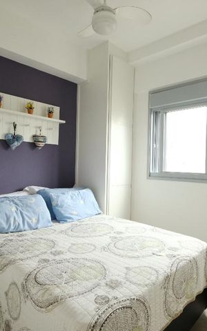 Apartamento para alugar com 47m², 1 quarto e 1 vagaQuarto